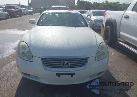2002 Lexus Sc 430 из США, поврежденный, VIN JTHFN48YX20029567